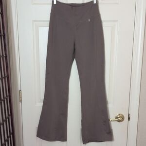 Hurley Women's Taupe Flare Leggings, Size Medium